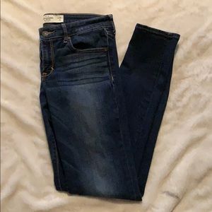 Abercrombie & Fitch “A&F Super Skinny” Jeans